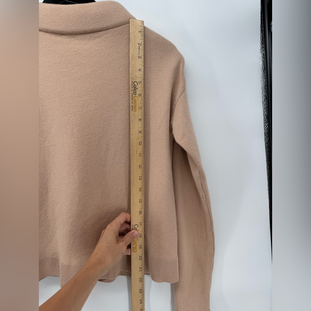 & Other Stories Wool Beige Knit Long Sleeve Sweater Pullover Women’s Small - Picture 6 of 9